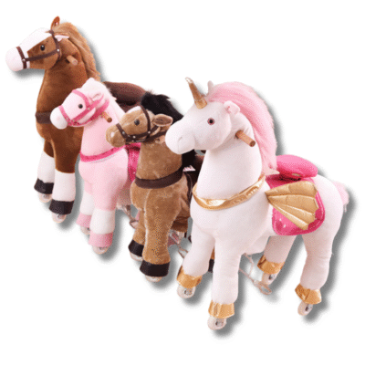 Pony Ride-On Unicorn Horse Toy for Girls And Boys