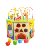 Hape Country Critters Wooden Play Cube – Kids Educational Toy