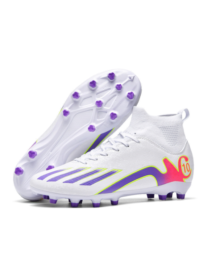 kids Breathable Football Shoes – Lightweight Sports Running Sneakers - Image 5