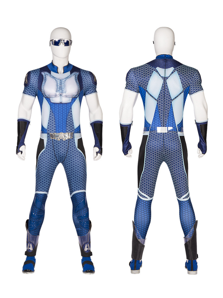 Black Robe Patrol Cosplay Costume – Locomotive Style Complete Set - Image 2