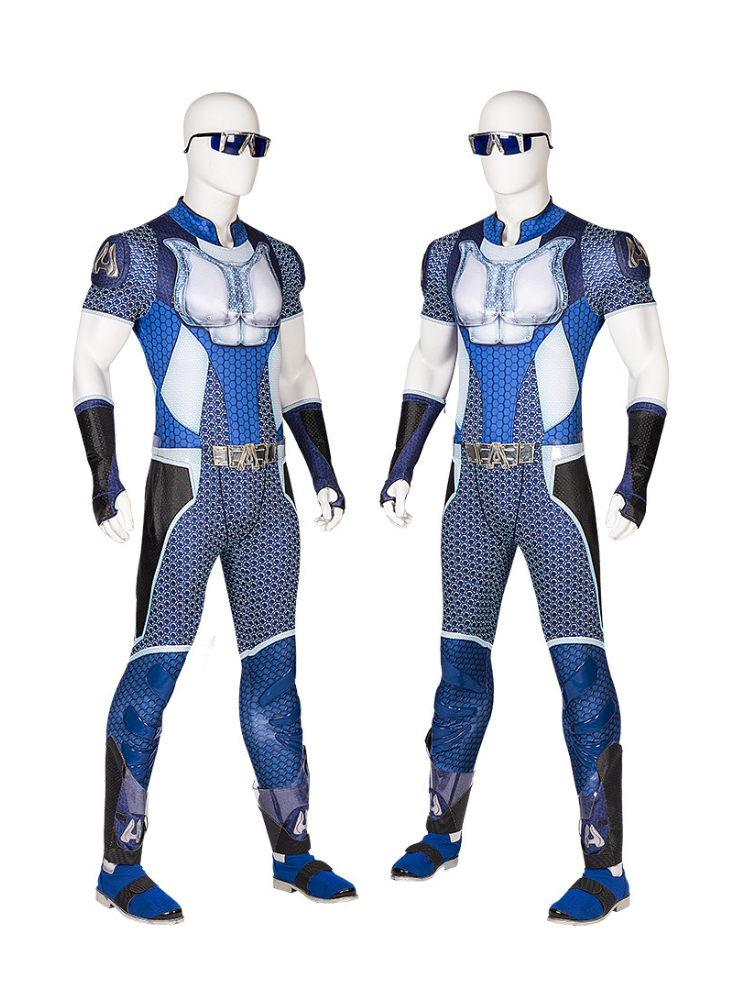 Black Robe Patrol Cosplay Costume – Locomotive Style Complete Set - Image 3