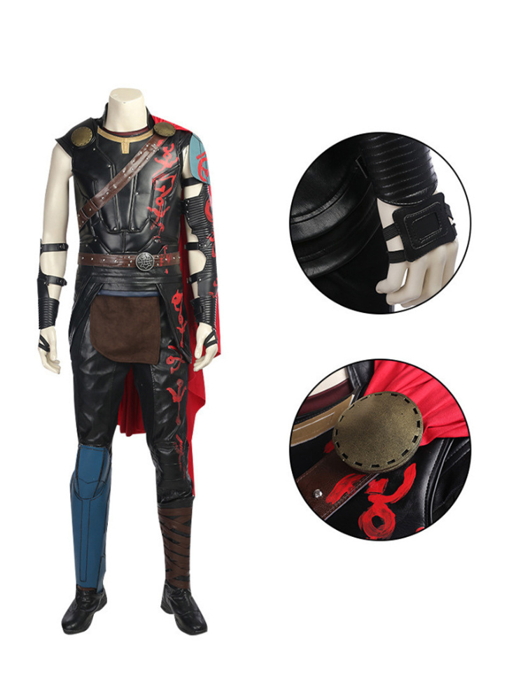 Thor 3 Cosplay Costume for Men – Marvel Superhero Movie Outfit Full Set - Image 3
