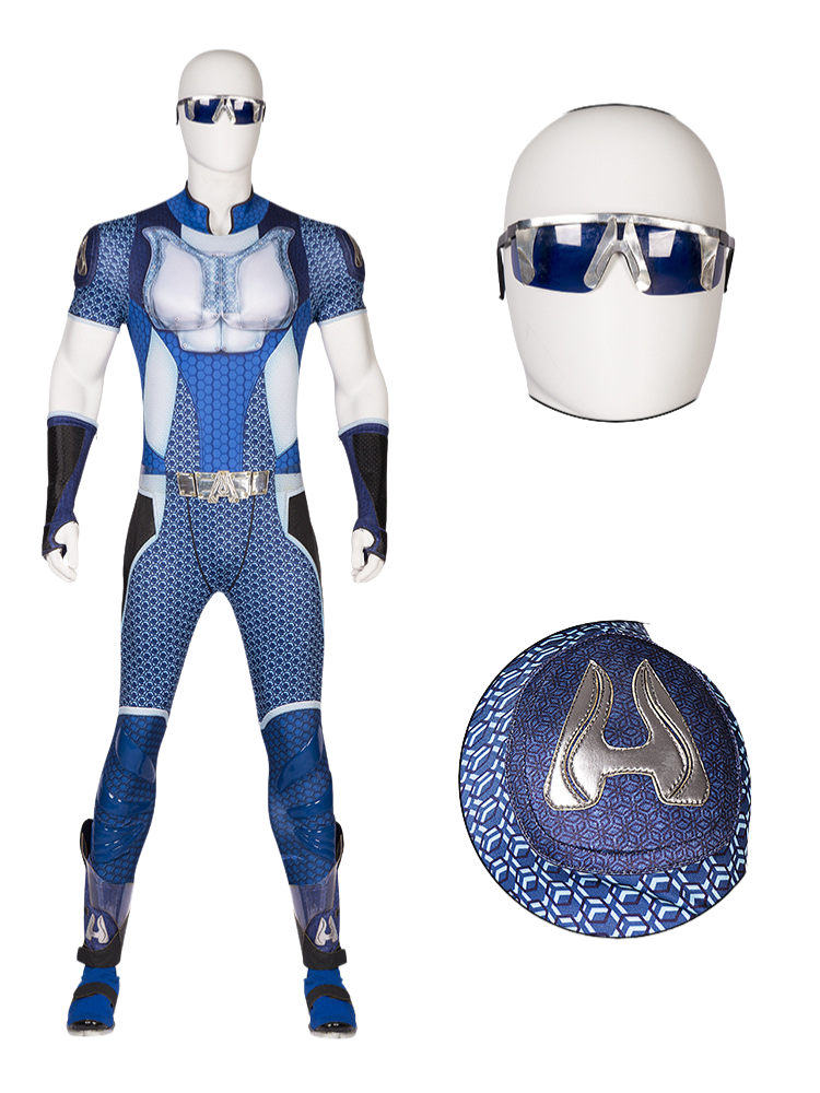 Black Robe Patrol Cosplay Costume – Locomotive Style Complete Set - Image 6