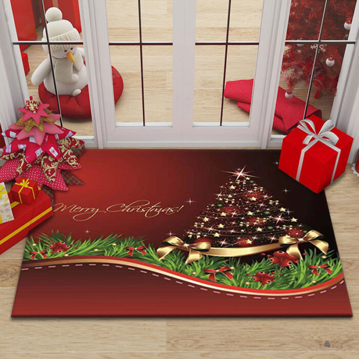 bathroom rugs christmas​