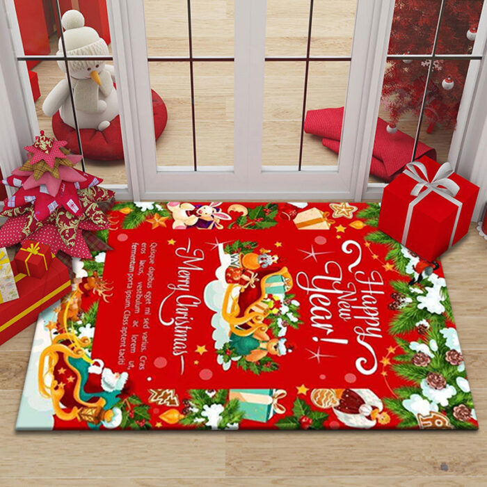 bathroom rugs christmas​